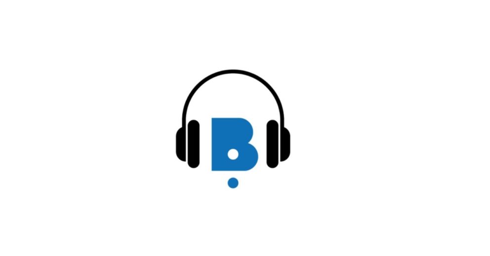 Logo de l’application BBR Player, constitué de la lettre B entourée d’un casque audio.