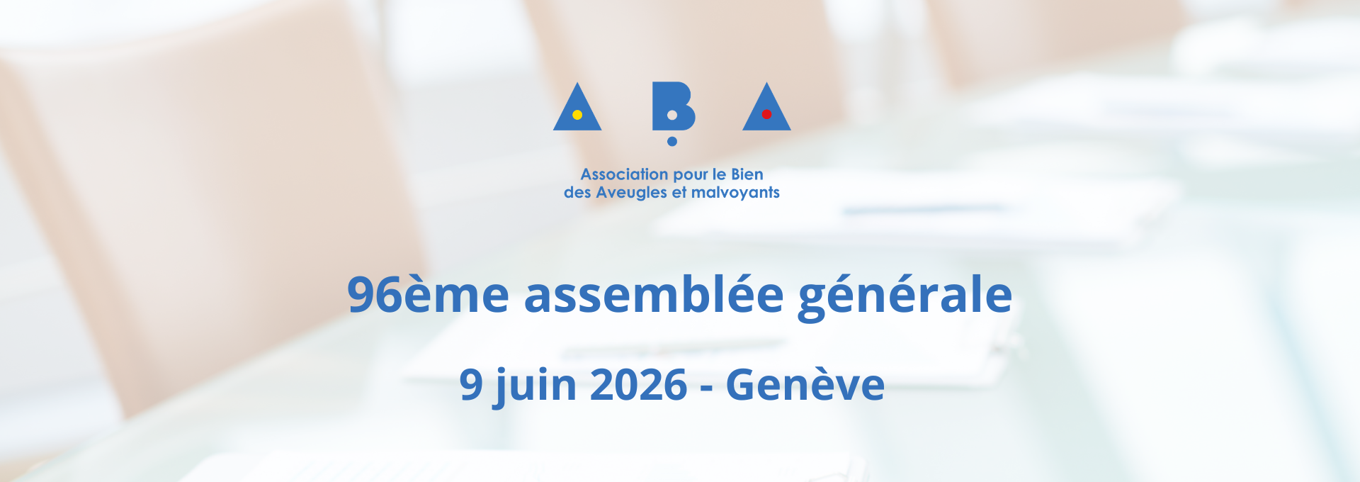 Illustration pour l'assemblée générale 2026 de l'ABA