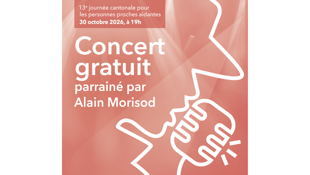 Affiche présentant les informations pratiques du concert offert par Genève le 30 octobre 2026 à 19h à la Salle des Fêtes de Thônex.
